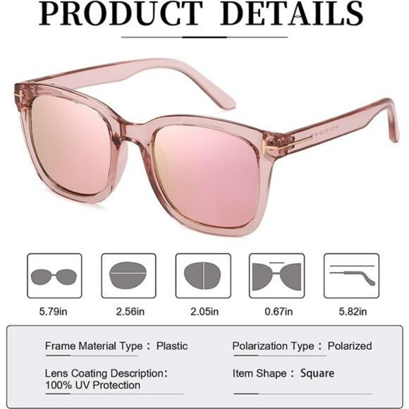 Sunglasses  Polarized Driving Anti Glare UV400 Protection for Women main image 6